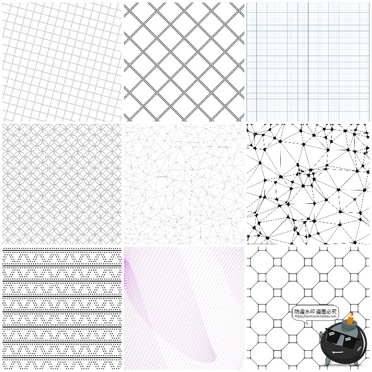 图片[8]-测量网格图案素描辅助画画线条格子布局背景JPG格式PNG免抠素材-设计猿