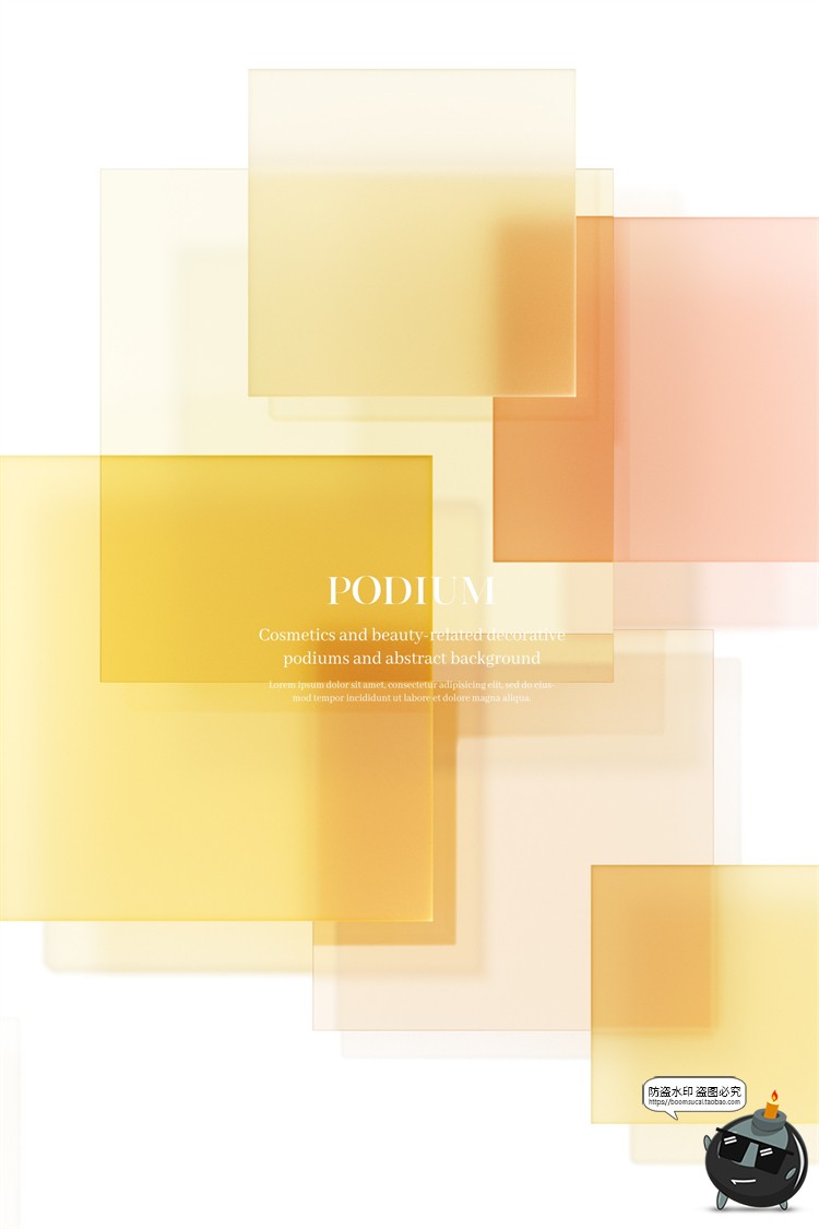 图片[22]-玻璃半透明渐变弥散光透明磨砂水滴玻璃元素创意海报PSD模板素材-设计猿