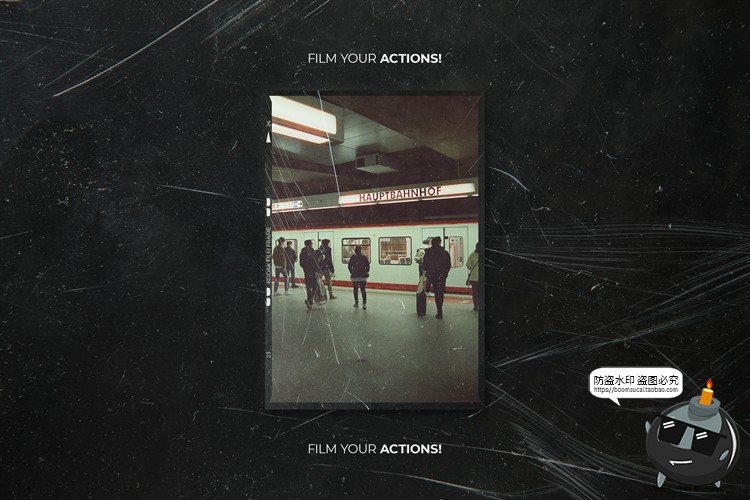 图片[7]-复古文艺胶卷做旧电影相框胶片边框PSD模板样机PNG免抠PS素材-设计猿