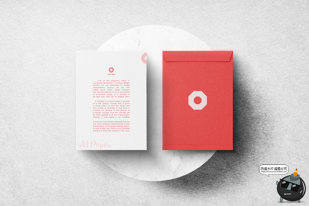 图片[10]-红色系列外套名片枕企业品牌提案VI周边衍生品样机PSD模板PS素材-设计猿