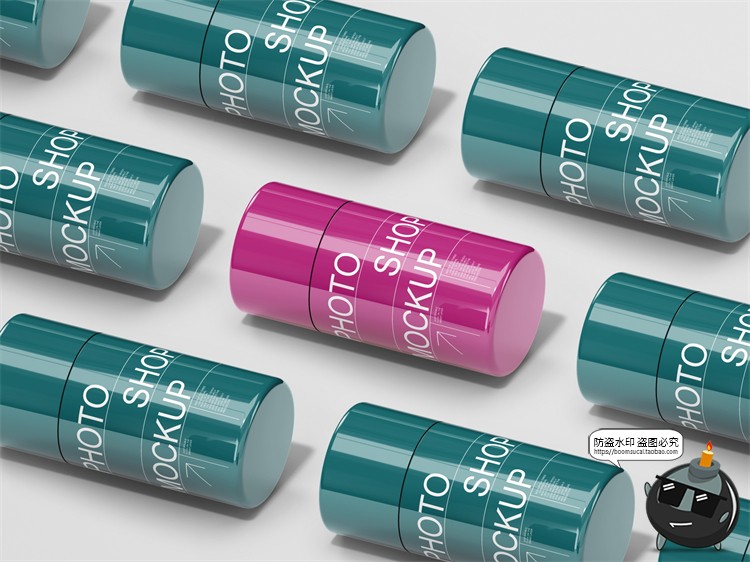 图片[7]-时尚美妆护肤化妆品喷雾瓶产品包装场景展示效果图样机PSD素材-设计猿