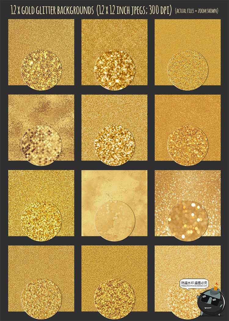 图片[2]-金色烫金属铝箔金箔大理石纹理材质贴图肌理背景底纹JPG图片素材-设计猿