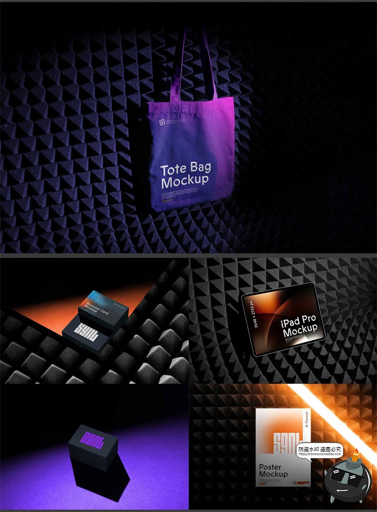 图片[7]-潮流品牌商务提案名片设备笔记本衍生效果展示样机PSD模板素材-设计猿