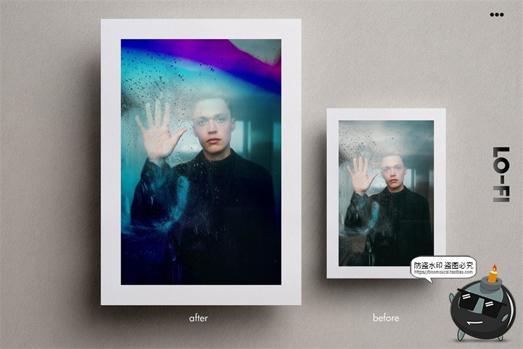 图片[14]-复古做旧胶片漏光效氛围感散光散景叠加JPG黑底图片后期合成素材-设计猿