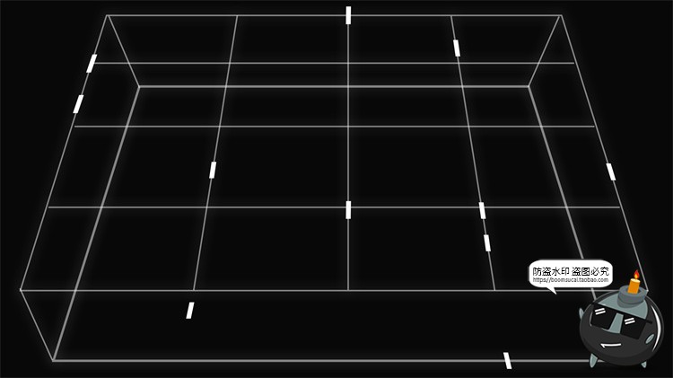 图片[5]-科幻未来线条空间线稿简约背景底纹PNG免抠装饰元素PSD模板PS素材-设计猿