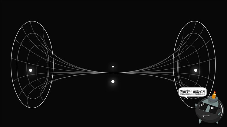 图片[9]-科幻未来线条空间线稿简约背景底纹PNG免抠装饰元素PSD模板PS素材-设计猿