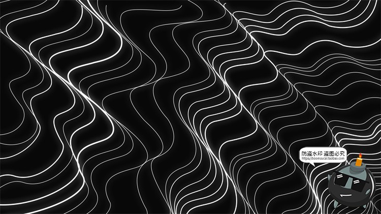 图片[18]-科幻未来线条空间线稿简约背景底纹PNG免抠装饰元素PSD模板PS素材-设计猿