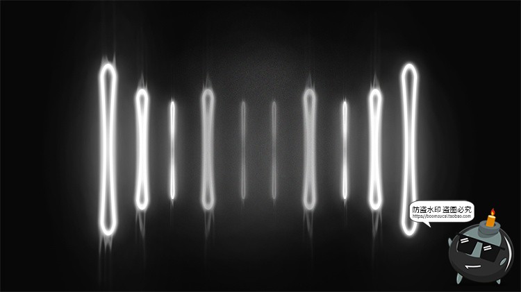 图片[21]-科幻未来线条空间线稿简约背景底纹PNG免抠装饰元素PSD模板PS素材-设计猿
