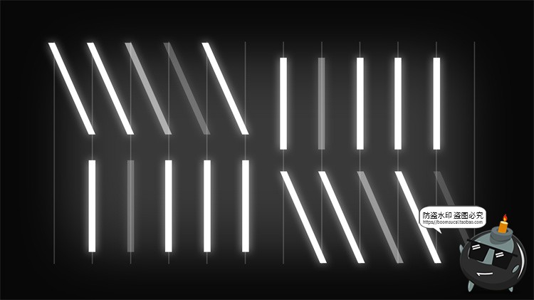 图片[35]-科幻未来线条空间线稿简约背景底纹PNG免抠装饰元素PSD模板PS素材-设计猿