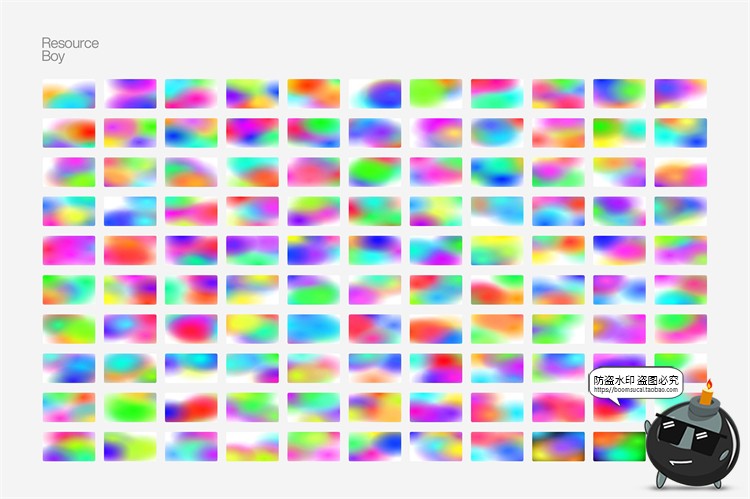 图片[5]-1000张渐变风背景合集色块晕染渐变装饰底纹后期合成JPG图片素材-设计猿