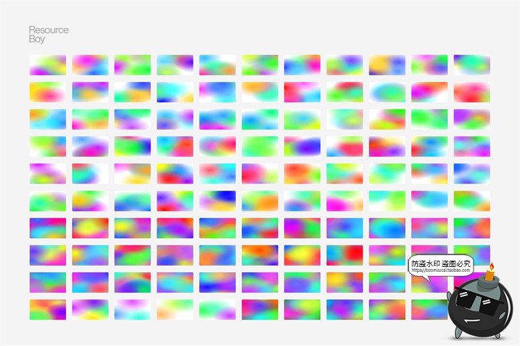 图片[6]-1000张渐变风背景合集色块晕染渐变装饰底纹后期合成JPG图片素材-设计猿