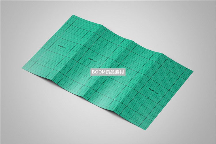 图片[2]-公司企业宣传手册四折页效果小册子展示智能贴图样机PSD模板素材-设计猿