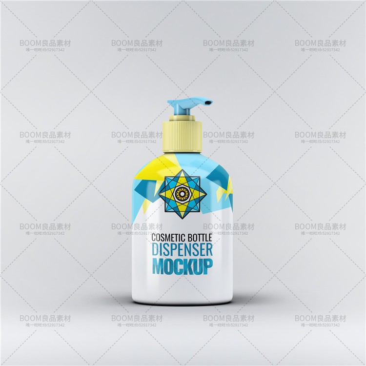 图片[6]-洗手液瓶沐浴露液瓶洗发水外包装贴图样机PSD模板2*6视角PS素材-设计猿