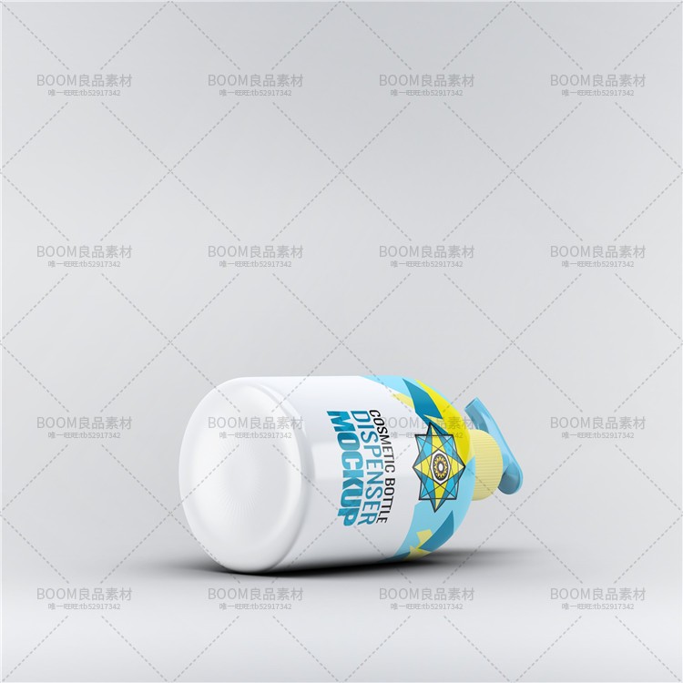 图片[10]-洗手液瓶沐浴露液瓶洗发水外包装贴图样机PSD模板2*6视角PS素材-设计猿