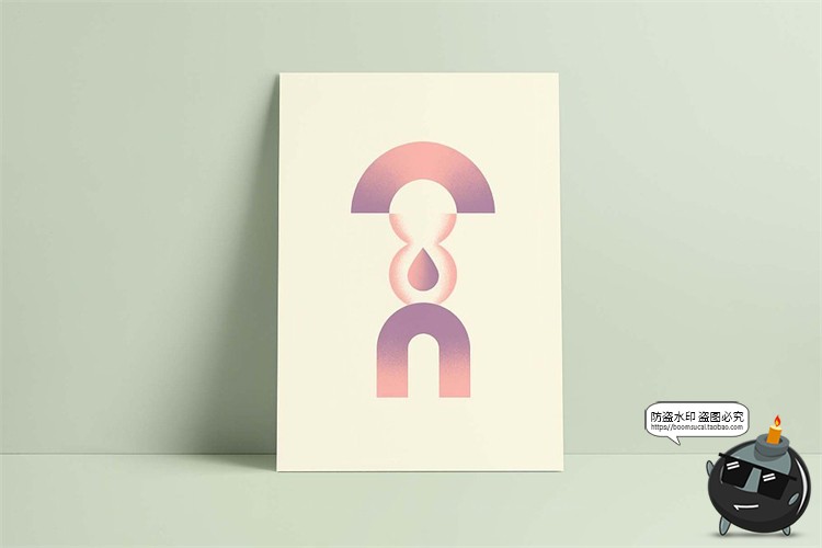 图片[3]-噪点半调复古颗粒几何图形拼贴渐变艺术背景底纹PNG免抠图片素材-设计猿