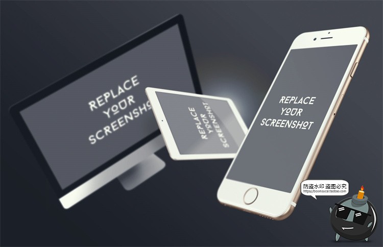 图片[5]-物品无重力漂浮悬空效果物件空中场景模拟效果样机PSD模板PS素材-设计猿