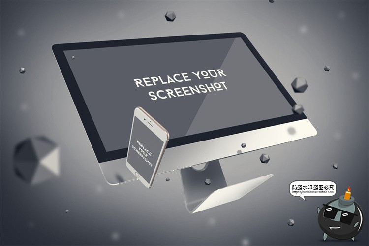 图片[12]-物品无重力漂浮悬空效果物件空中场景模拟效果样机PSD模板PS素材-设计猿