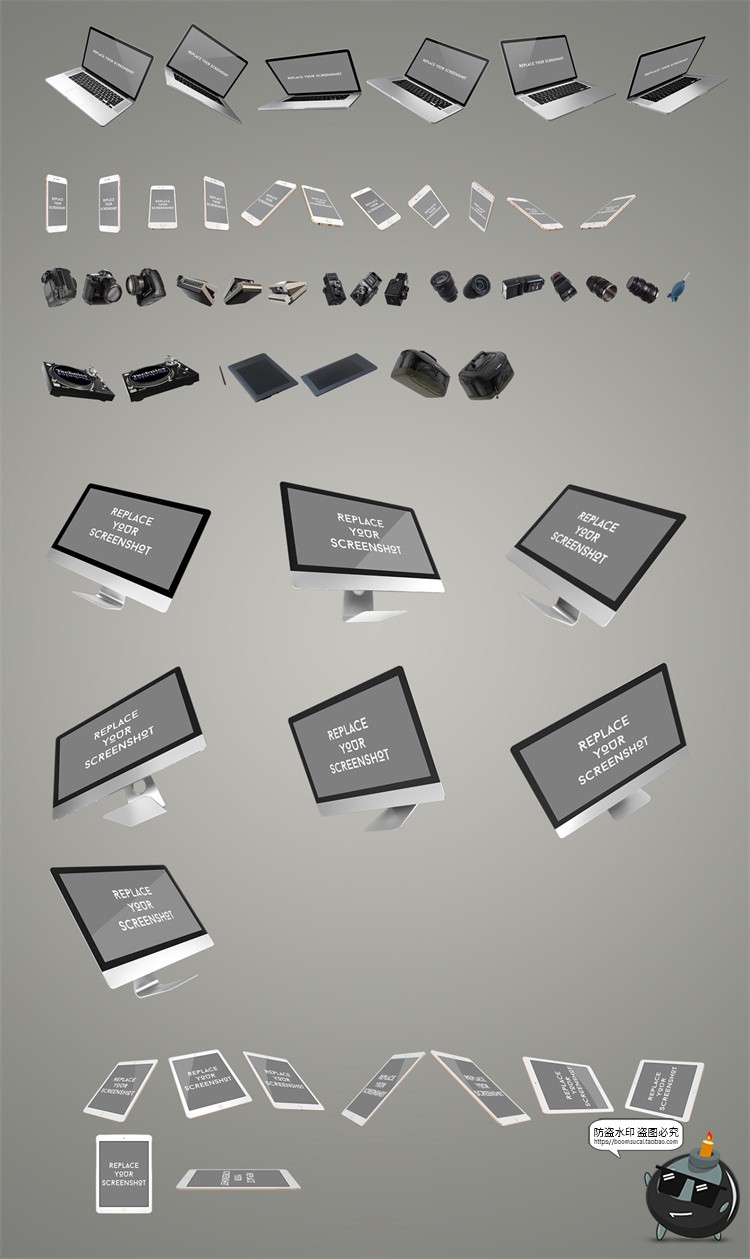 图片[16]-物品无重力漂浮悬空效果物件空中场景模拟效果样机PSD模板PS素材-设计猿