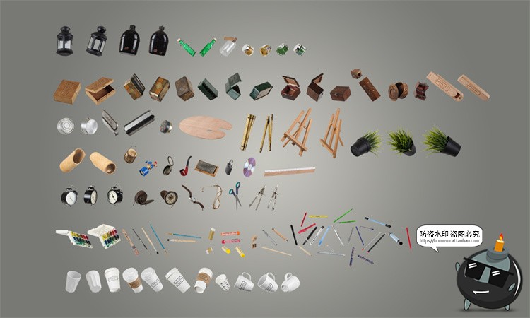 图片[18]-物品无重力漂浮悬空效果物件空中场景模拟效果样机PSD模板PS素材-设计猿