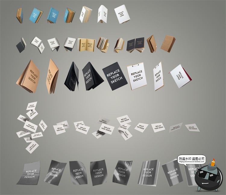 图片[19]-物品无重力漂浮悬空效果物件空中场景模拟效果样机PSD模板PS素材-设计猿