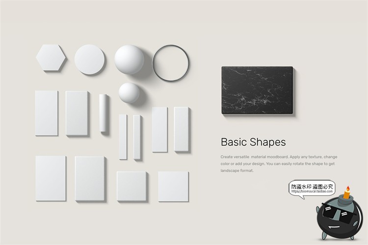 图片[3]-轻奢复古情绪板照片墙桌面场景mockup智能贴图样机PSD模版PS素材-设计猿