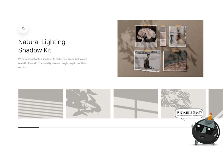 图片[5]-轻奢复古情绪板照片墙桌面场景mockup智能贴图样机PSD模版PS素材-设计猿