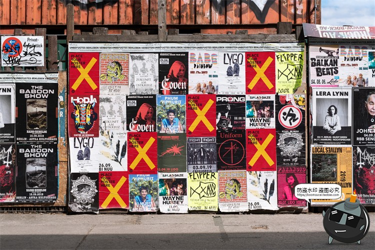 图片[13]-海外城市街头潮流宣传广告海报场景贴图mockups样机PSD模版PS素材-设计猿