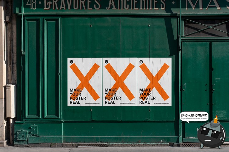 图片[23]-海外城市街头潮流宣传广告海报场景贴图mockups样机PSD模版PS素材-设计猿