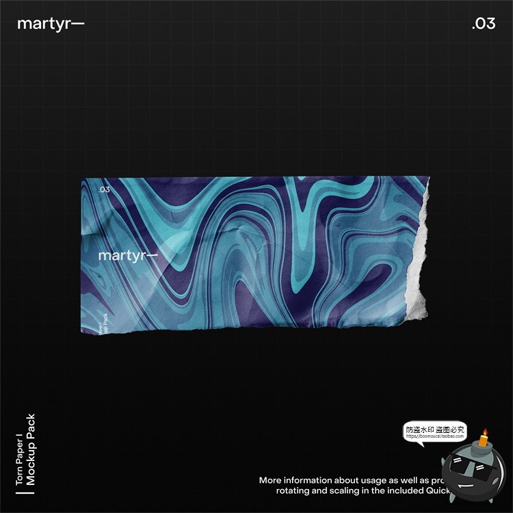 图片[14]-潮流撕纸碎片碎纸纸张碎块效果mockups智能贴图样机PSD模板PS素材-设计猿