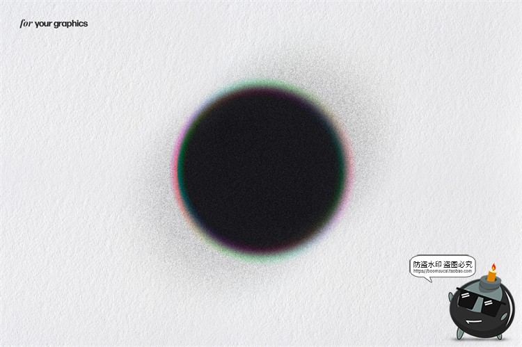 图片[3]-喷涂颗粒感噪点喷漆涂鸦效果logo图形样机素材特效PSD模板PS素材-设计猿