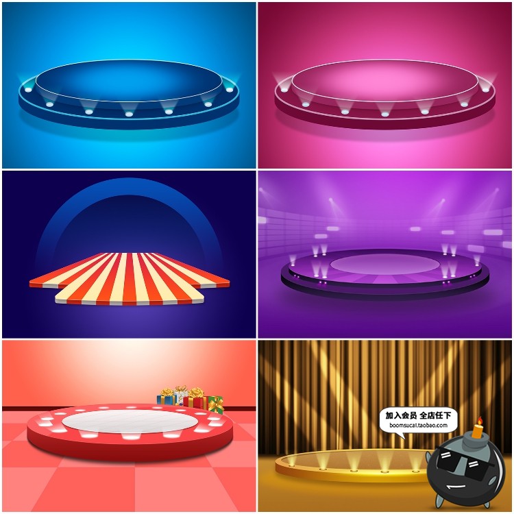 图片[13]-家装梦幻家居室内C4D风摆件场景家具静物花瓶时尚PSD背景模板素材-设计猿