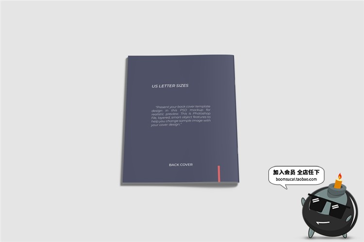 图片[4]-骑马钉画册宣传册杂志房地产楼书mockups样机展示PSD模板设计素材-设计猿