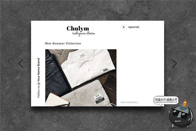 图片[5]-简约文艺风格旅行生活分享记录排列海报图文排版PSD模板PS素材-设计猿