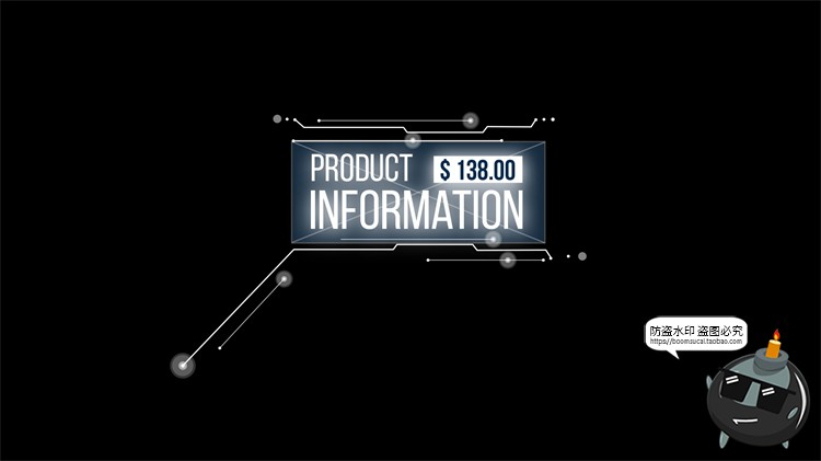 图片[9]-科技风文本框赛博HUD霓虹发光科幻未来机能标题排版​PSD模板素材-设计猿