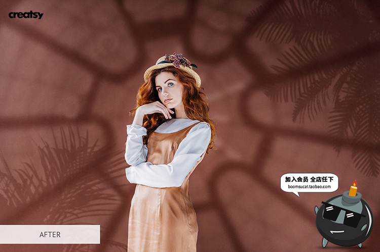 图片[7]-植物窗户阳光阴影光照效果图片照片后期合成叠加PNG免抠PS素材-设计猿