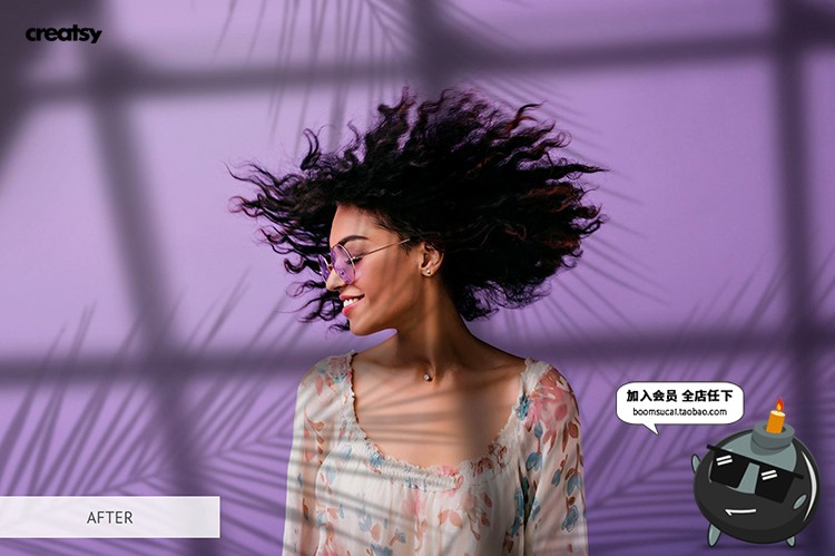 图片[25]-植物窗户阳光阴影光照效果图片照片后期合成叠加PNG免抠PS素材-设计猿