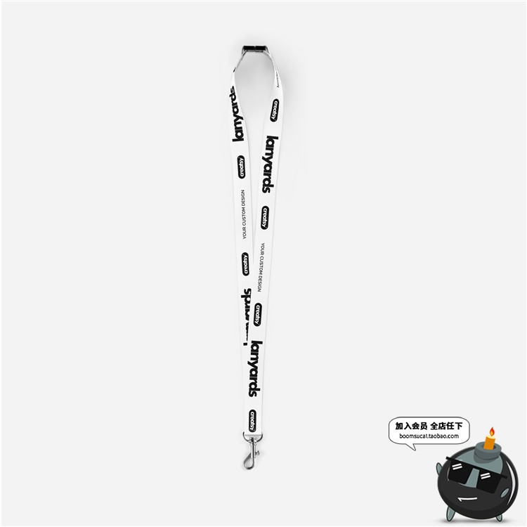 图片[7]-工作证工作牌挂绳吊绳样机效果图展示文创VI贴图PSD模板素材-设计猿