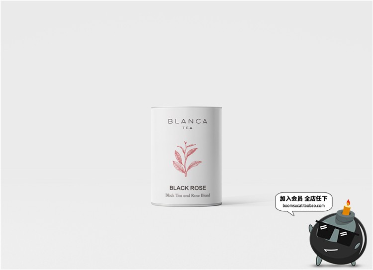 图片[5]-茶叶VI包装盒袋罐瓶logo展示设计贴图文创样机PSD模板PS素材-设计猿