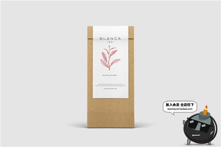 图片[14]-茶叶VI包装盒袋罐瓶logo展示设计贴图文创样机PSD模板PS素材-设计猿
