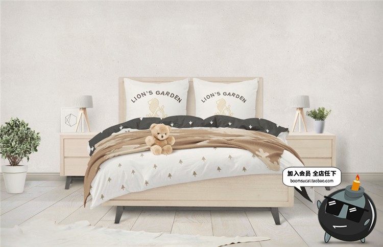 图片[1]-酒店旅馆民宿品牌vi提案贴图样机效果展示PSD模板PS设计素材-设计猿