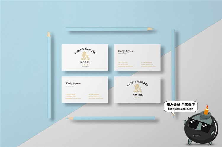 图片[6]-酒店旅馆民宿品牌vi提案贴图样机效果展示PSD模板PS设计素材-设计猿