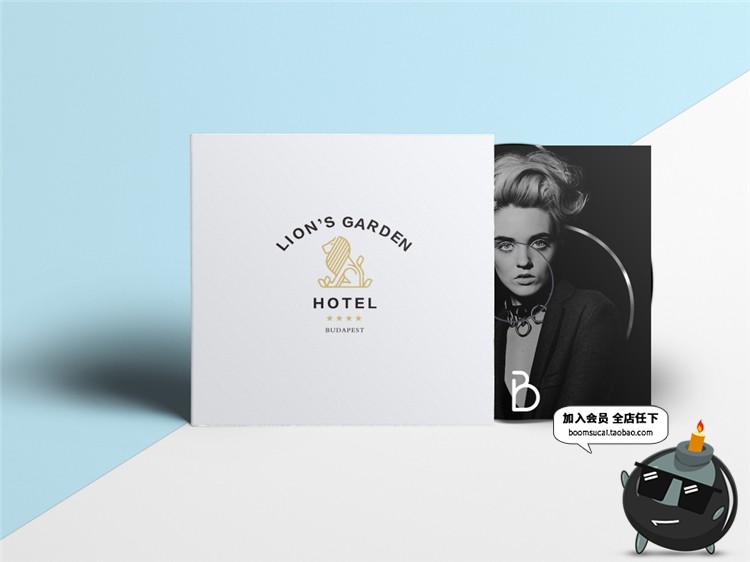 图片[9]-酒店旅馆民宿品牌vi提案贴图样机效果展示PSD模板PS设计素材-设计猿