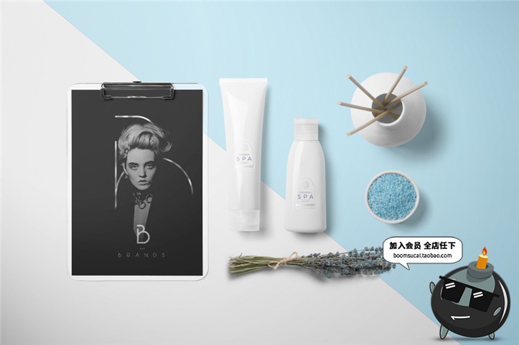 图片[17]-酒店旅馆民宿品牌vi提案贴图样机效果展示PSD模板PS设计素材-设计猿