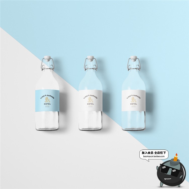 图片[19]-酒店旅馆民宿品牌vi提案贴图样机效果展示PSD模板PS设计素材-设计猿