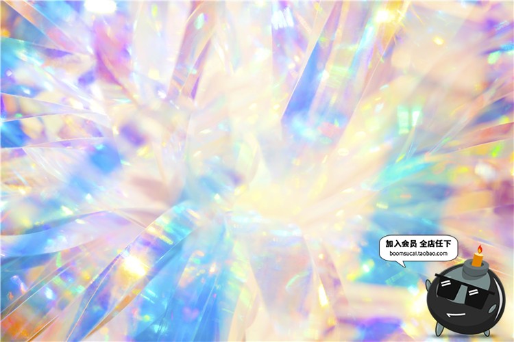 图片[1]-高级感时尚创意晶体彩色绚丽渐变蒸汽波几何抽象背景图片JPG素材-设计猿