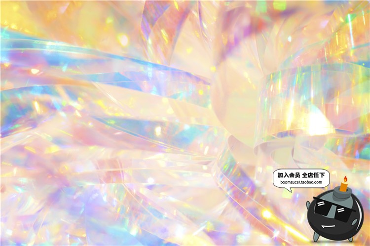 图片[2]-高级感时尚创意晶体彩色绚丽渐变蒸汽波几何抽象背景图片JPG素材-设计猿