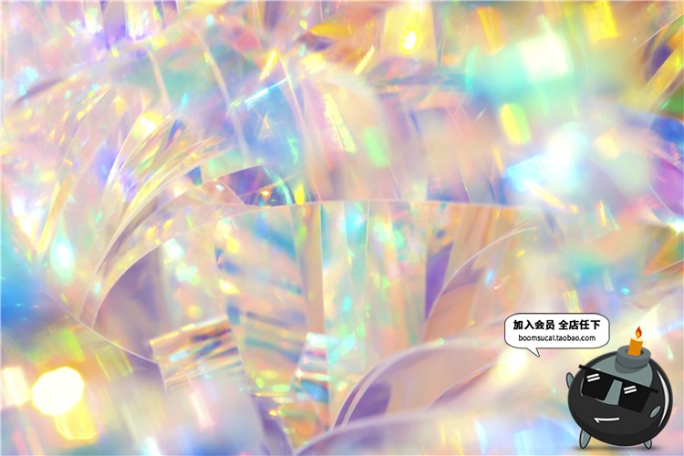 图片[12]-高级感时尚创意晶体彩色绚丽渐变蒸汽波几何抽象背景图片JPG素材-设计猿