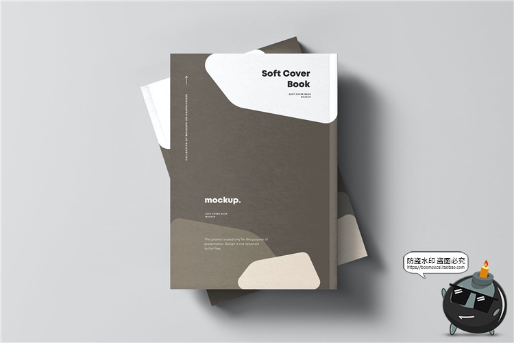图片[5]-精装书籍书本封面外观效果样机PSD模板Mockups智能贴图PS设计素材-设计猿