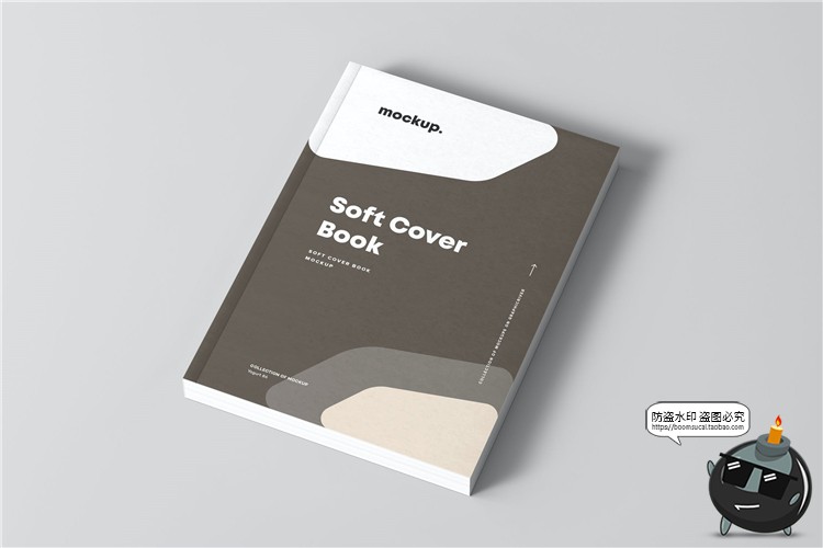 图片[7]-精装书籍书本封面外观效果样机PSD模板Mockups智能贴图PS设计素材-设计猿