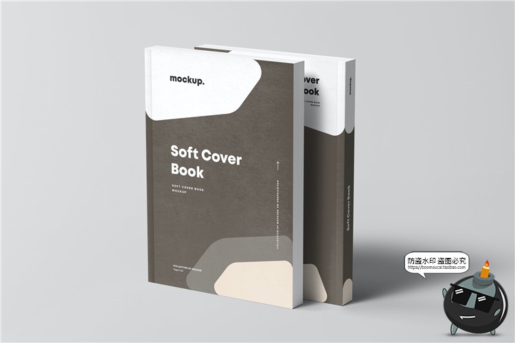 图片[9]-精装书籍书本封面外观效果样机PSD模板Mockups智能贴图PS设计素材-设计猿
